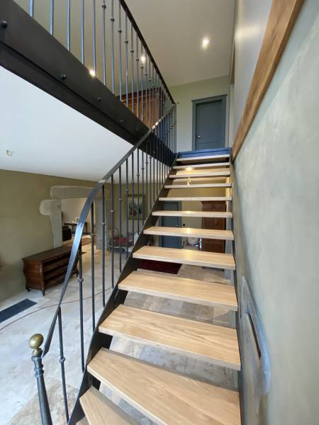 Escalier acier sur mesure